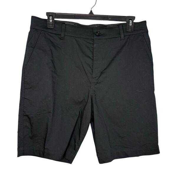 Nike Other - Nike Flat Front Shorts Black Men's Size 36  Cotton Blend NWT Stretch Chino